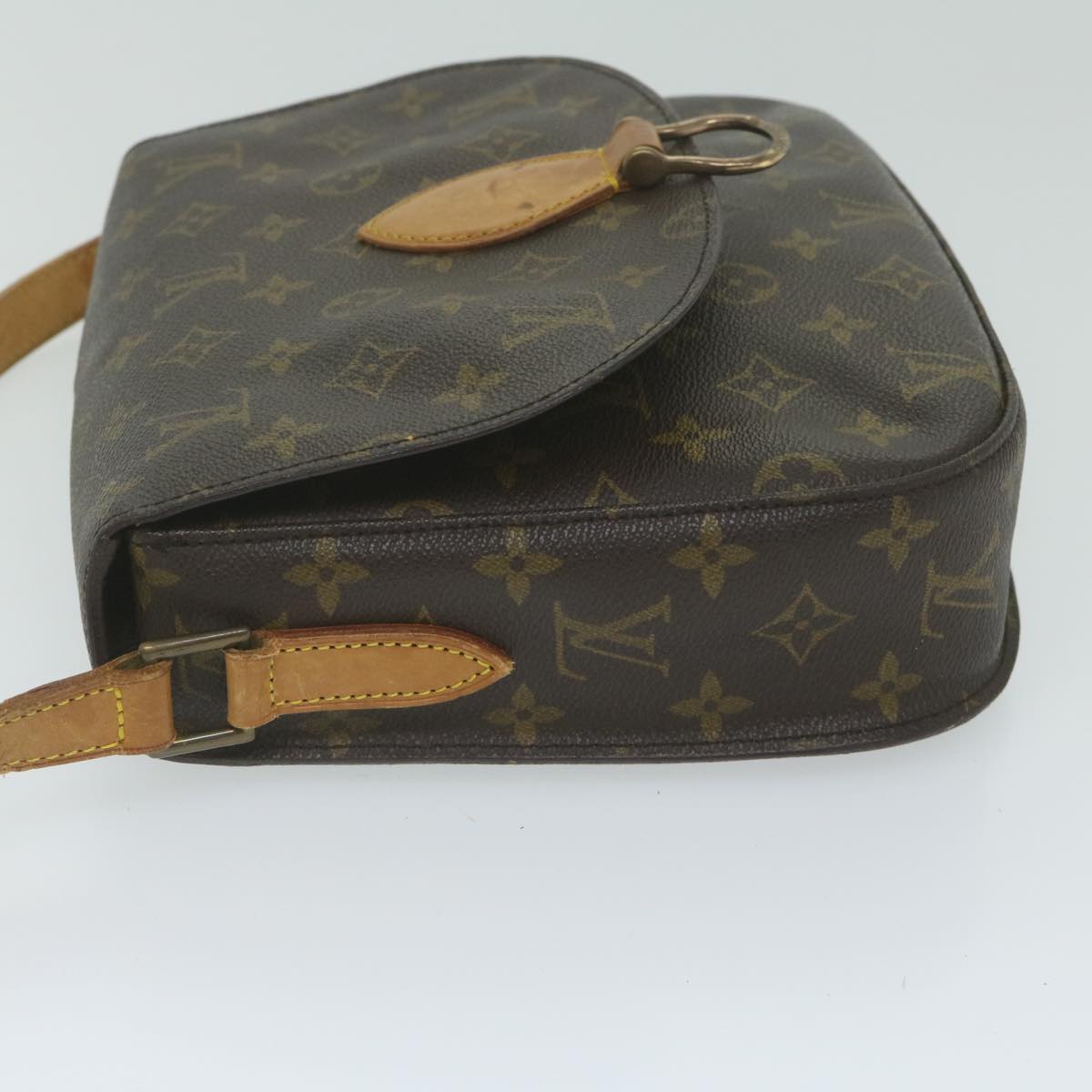 LOUIS VUITTON Monogram Saint Cloud GM Shoulder Bag M51242 LV ar11186B