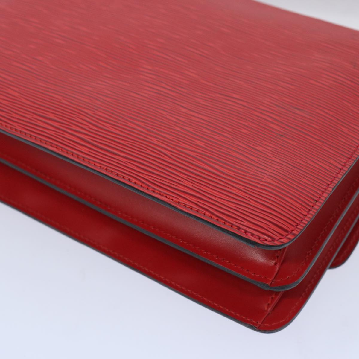 LOUIS VUITTON Epi Free Run Shoulder Bag Red M52407 LV ar11382B