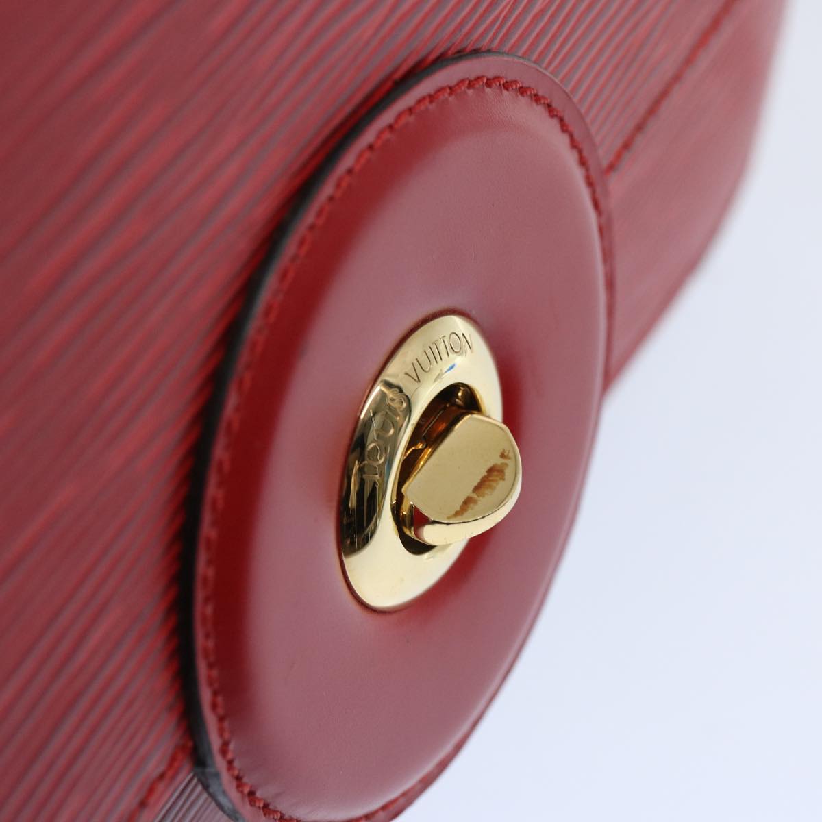 LOUIS VUITTON Epi Free Run Shoulder Bag Red M52407 LV ar11382B