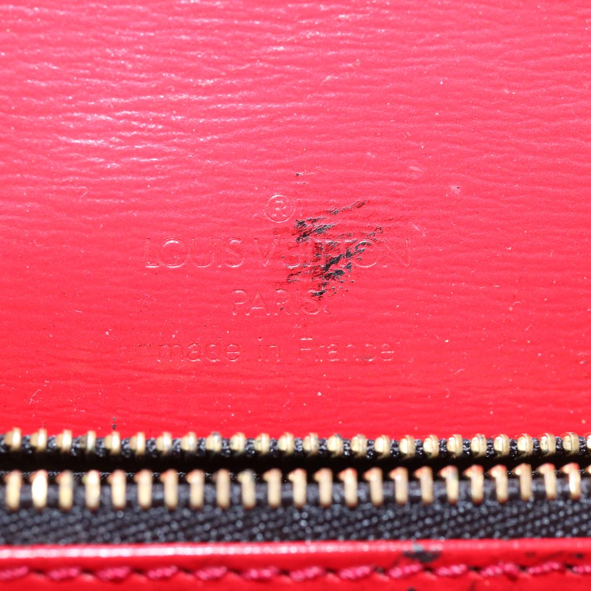 LOUIS VUITTON Epi Free Run Shoulder Bag Red M52407 LV ar11382B