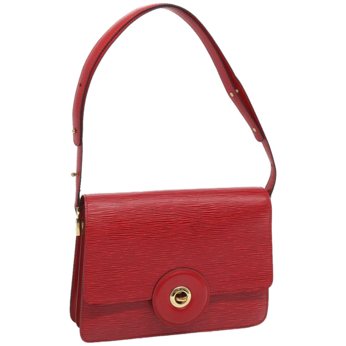 LOUIS VUITTON Epi Free Run Shoulder Bag Red M52407 LV ar11382B