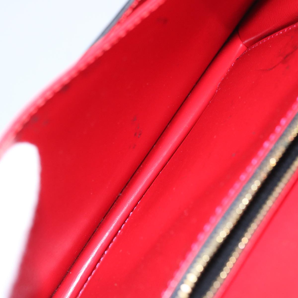 LOUIS VUITTON Epi Free Run Shoulder Bag Red M52407 LV ar11382B