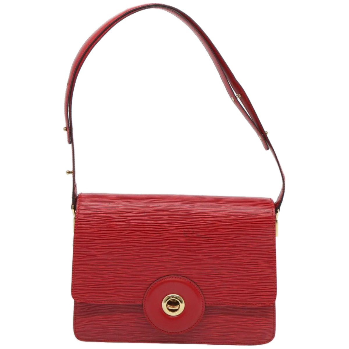 LOUIS VUITTON Epi Free Run Shoulder Bag Red M52407 LV ar11382B