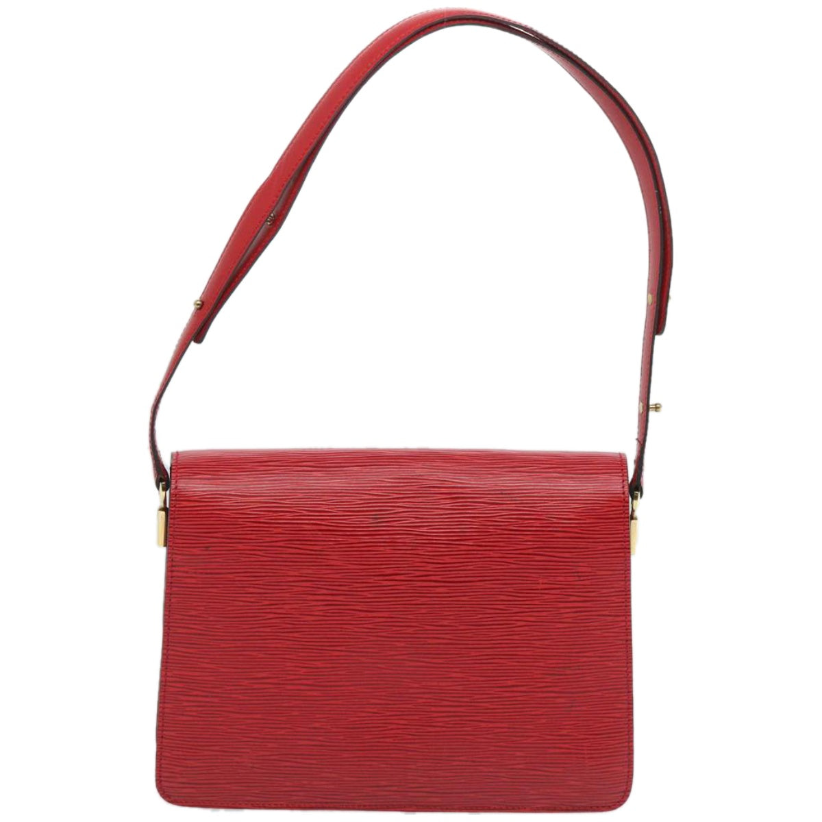 LOUIS VUITTON Epi Free Run Shoulder Bag Red M52407 LV ar11382B
