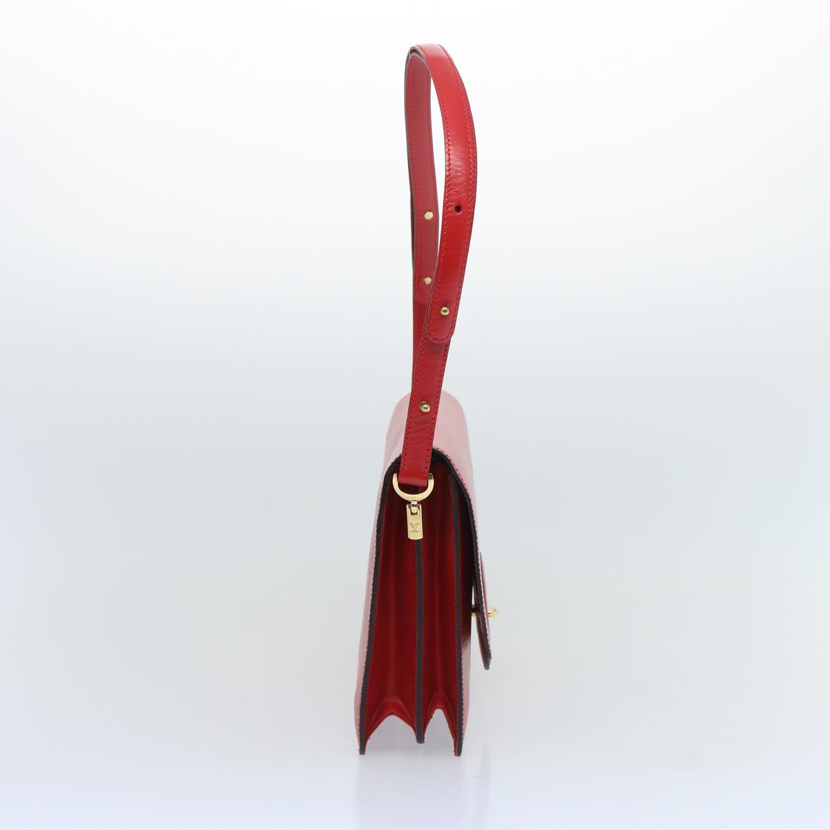 LOUIS VUITTON Epi Free Run Shoulder Bag Red M52407 LV ar11382B