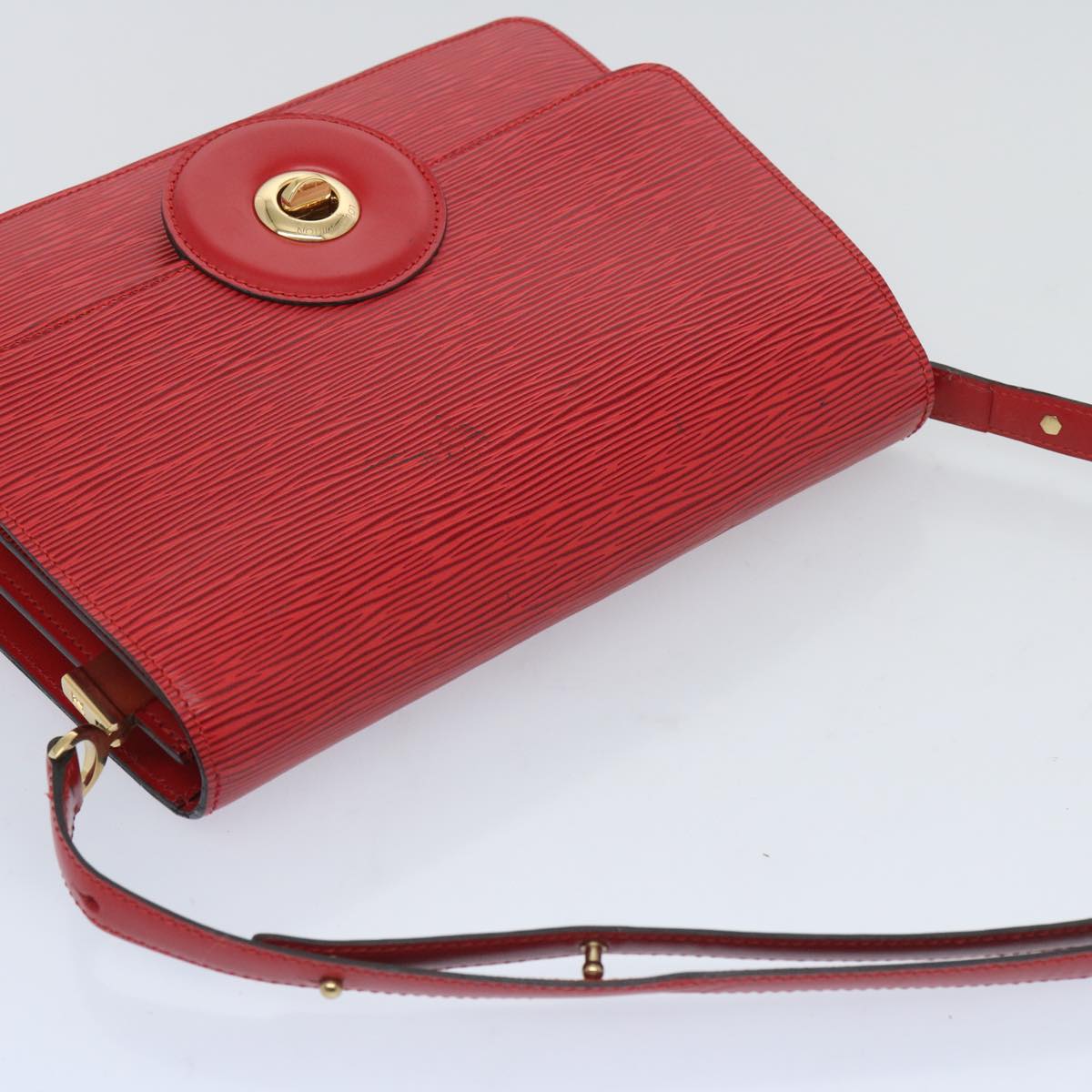 LOUIS VUITTON Epi Free Run Shoulder Bag Red M52407 LV ar11382B