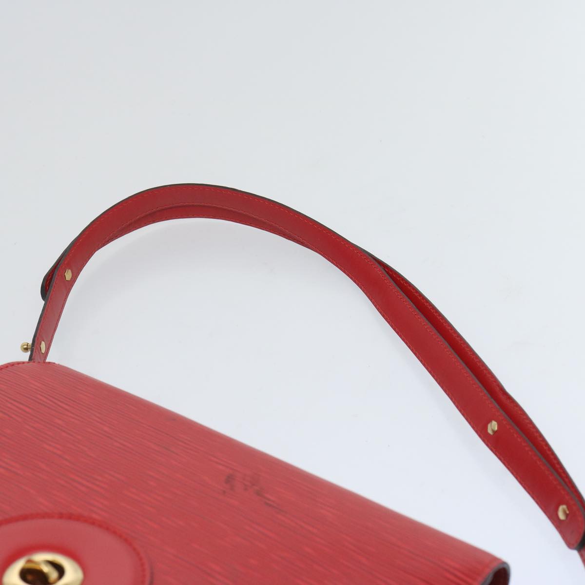 LOUIS VUITTON Epi Free Run Shoulder Bag Red M52407 LV ar11382B