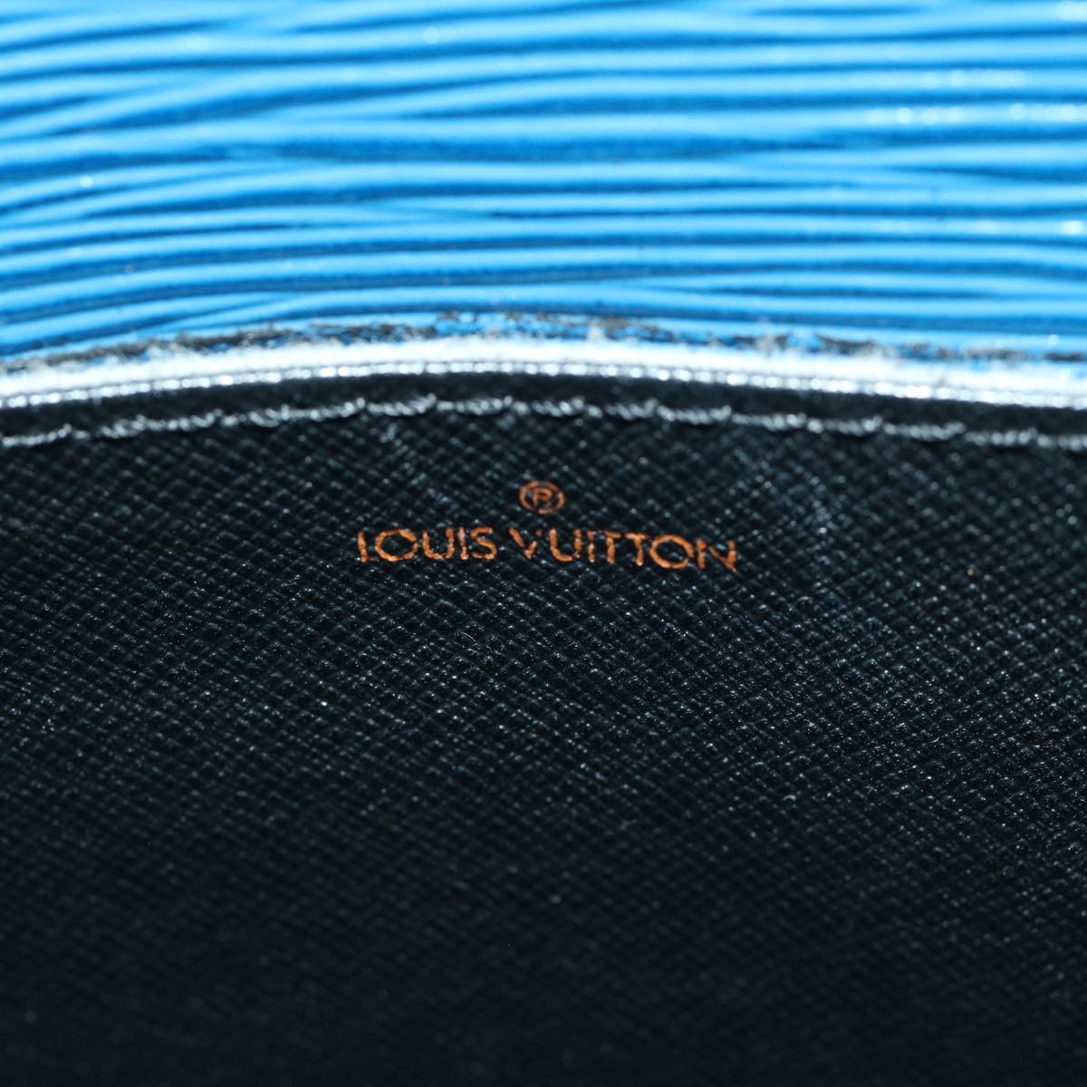 LOUIS VUITTON Epi Mini Saint Cloud Shoulder Bag Blue M52215 LV ar11403