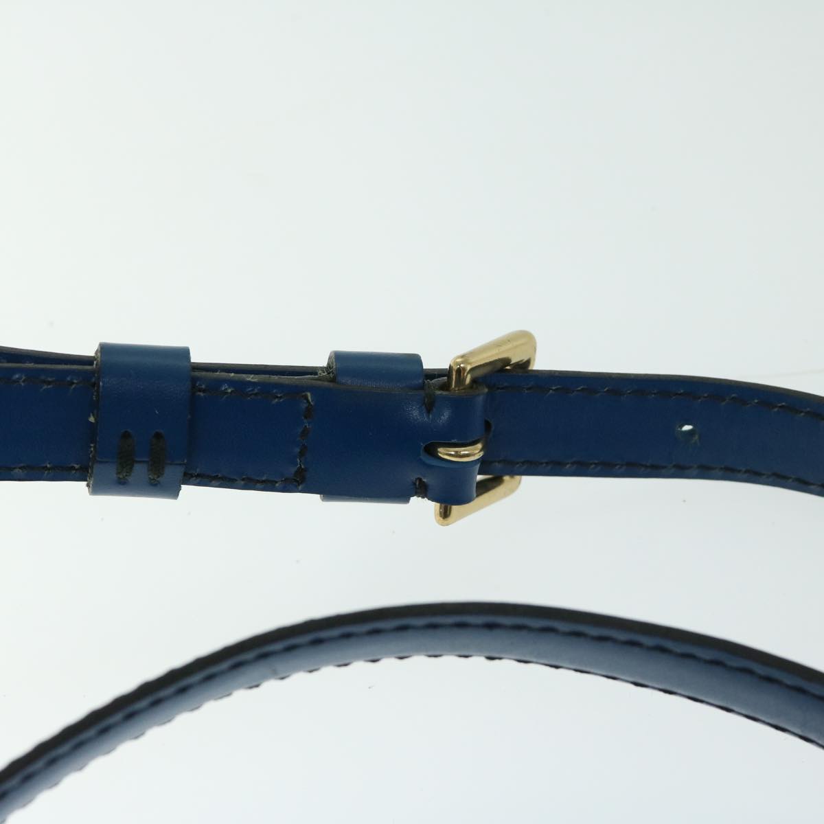 LOUIS VUITTON Epi Mini Saint Cloud Shoulder Bag Blue M52215 LV ar11403