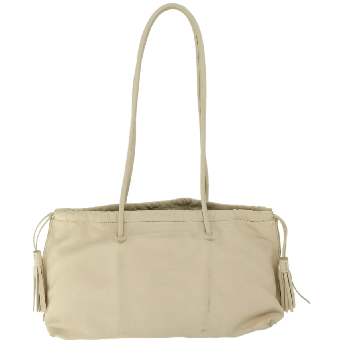 GUCCI Shoulder Bag Leather Beige 001 4403  ar11426