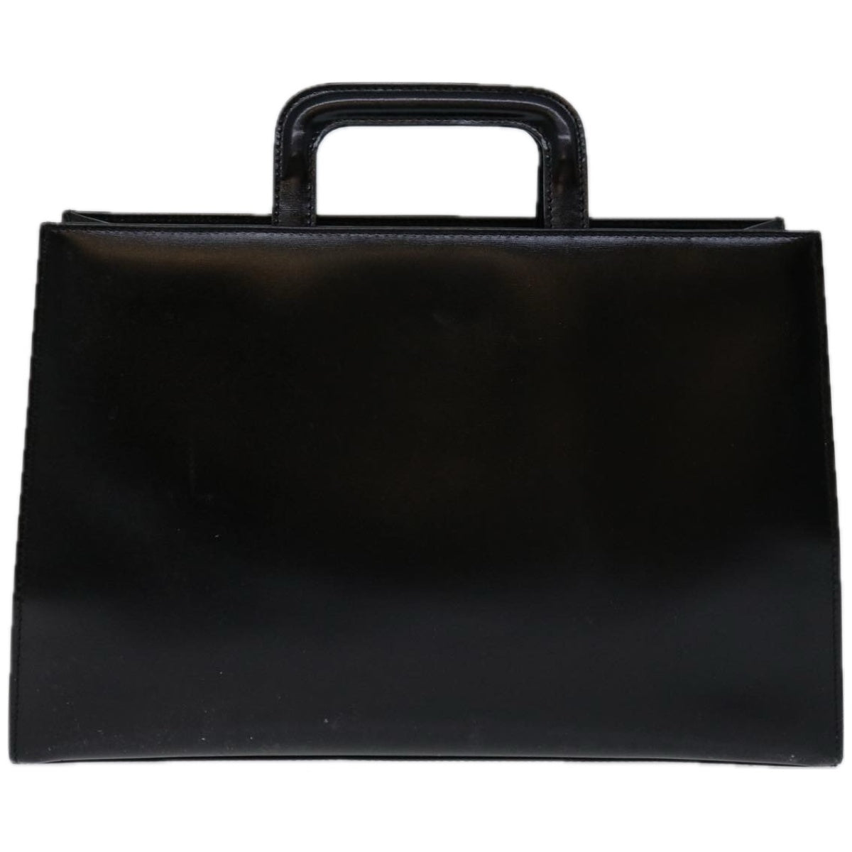 GUCCI Hand Bag Vinyl Black 002 1998 0453  ar11431