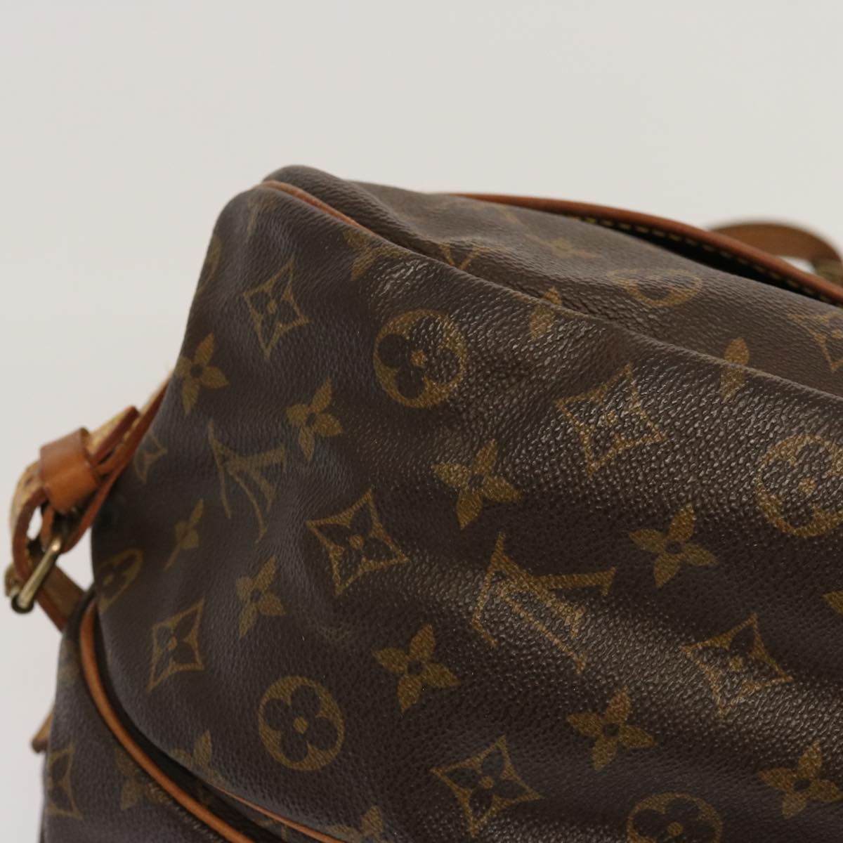 LOUIS VUITTON Monogram Saumur 35 Shoulder Bag M42254 LV ar11486