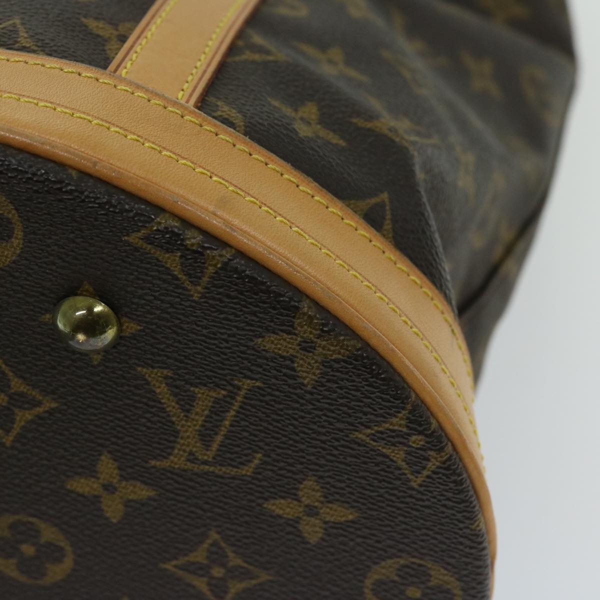 LOUIS VUITTON Monogram Bucket GM Shoulder Bag M42236 LV ar11487