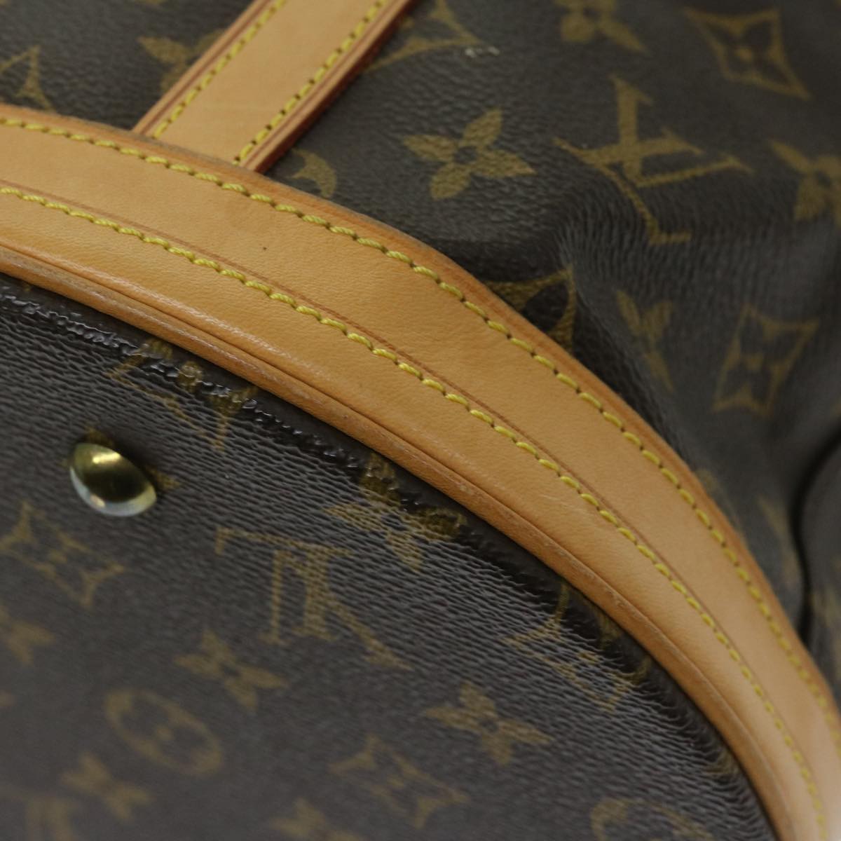 LOUIS VUITTON Monogram Bucket GM Shoulder Bag M42236 LV ar11487