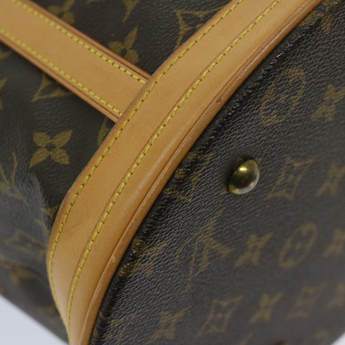 LOUIS VUITTON Monogram Bucket GM Shoulder Bag M42236 LV ar11487