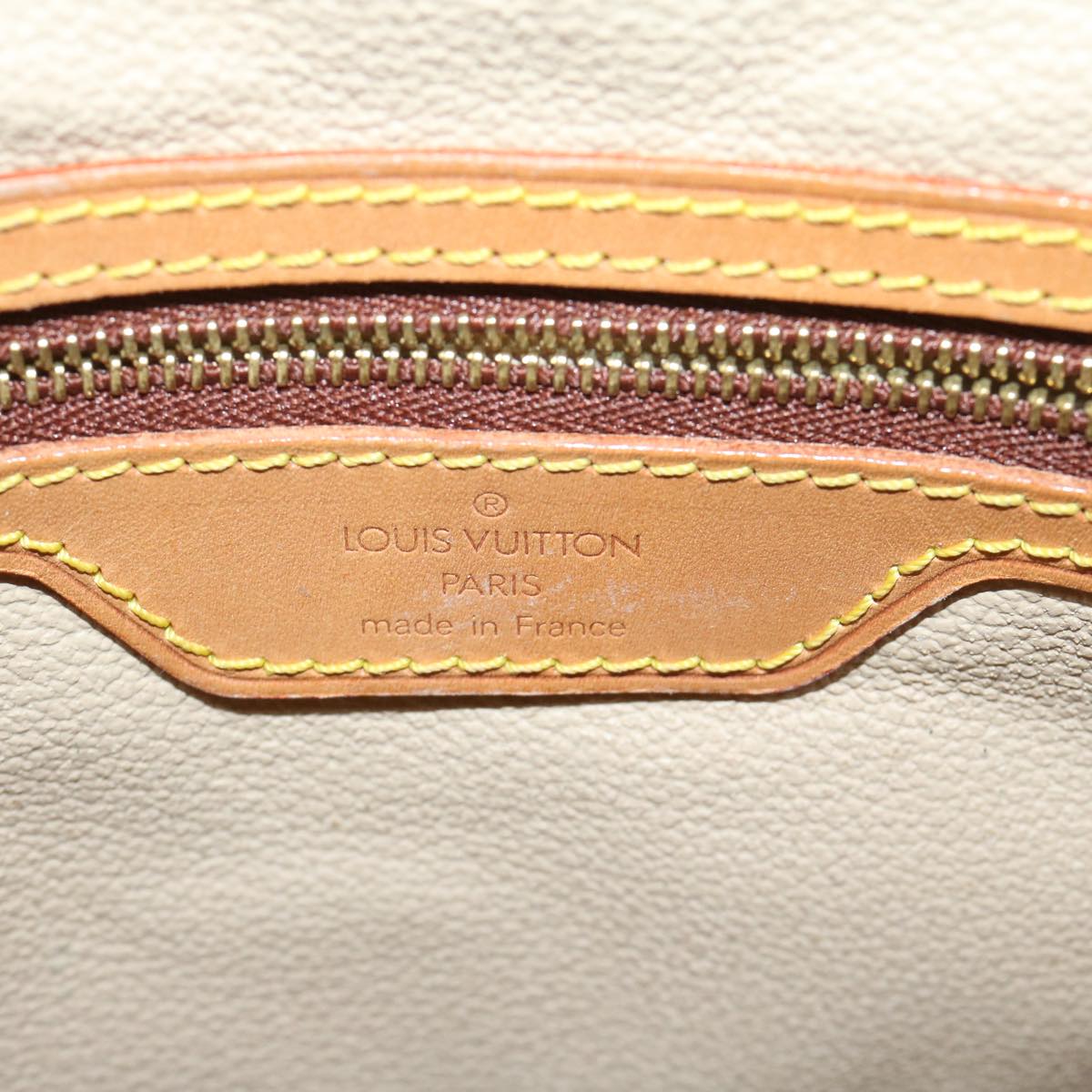 LOUIS VUITTON Monogram Bucket GM Shoulder Bag M42236 LV ar11487