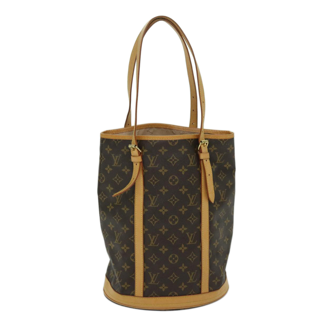 LOUIS VUITTON Monogram Bucket GM Shoulder Bag M42236 LV ar11487