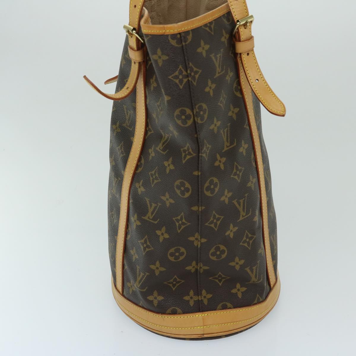 LOUIS VUITTON Monogram Bucket GM Shoulder Bag M42236 LV ar11487