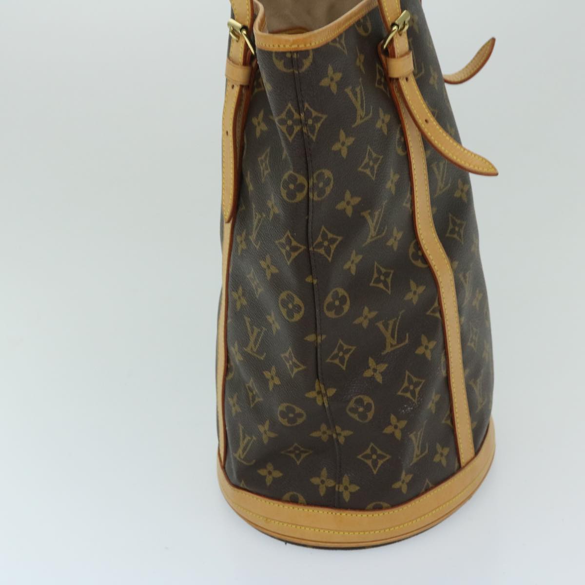 LOUIS VUITTON Monogram Bucket GM Shoulder Bag M42236 LV ar11487