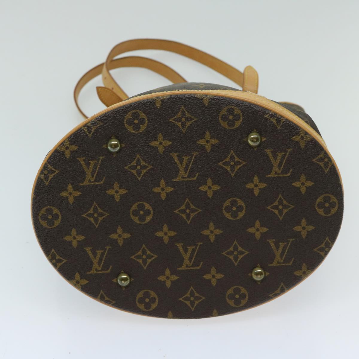 LOUIS VUITTON Monogram Bucket GM Shoulder Bag M42236 LV ar11487