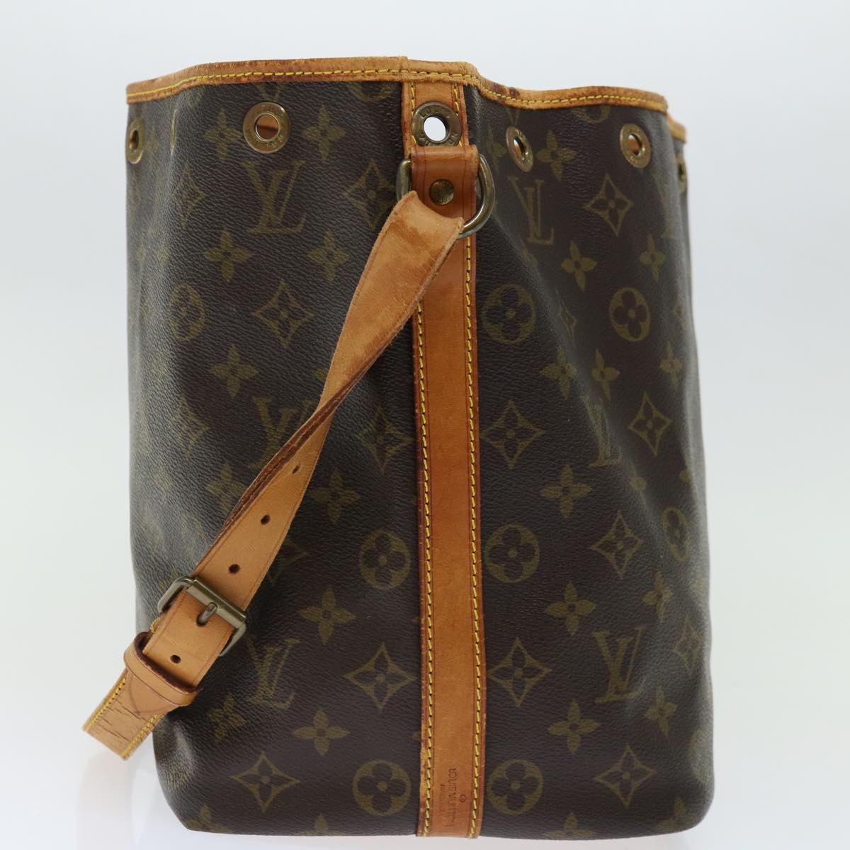 LOUIS VUITTON Monogram Petit Noe Shoulder Bag M42226 LV ar11494