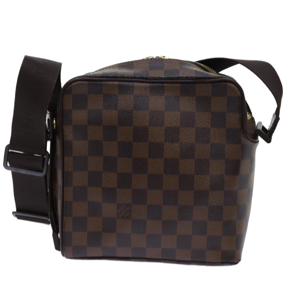 LOUIS VUITTON Damier Ebene Olaf PM Shoulder Bag N41442 LV ar11533