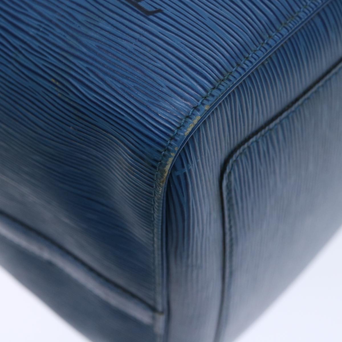 LOUIS VUITTON Epi Keepall 55 Boston Bag Blue M42955 LV ar11608B