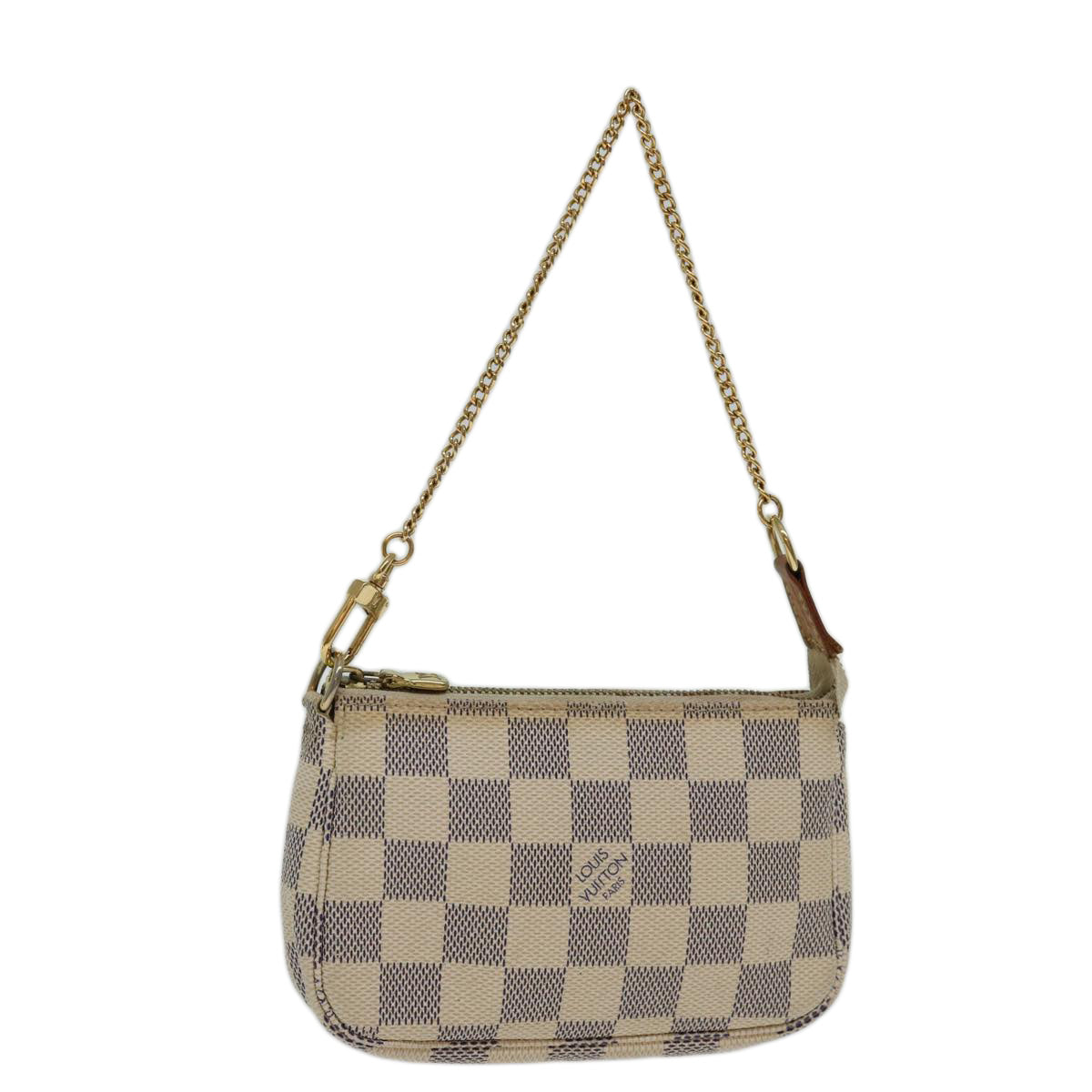LOUIS VUITTON Damier Azur Mini Pochette Accessoires Pouch N58010 ar11611B