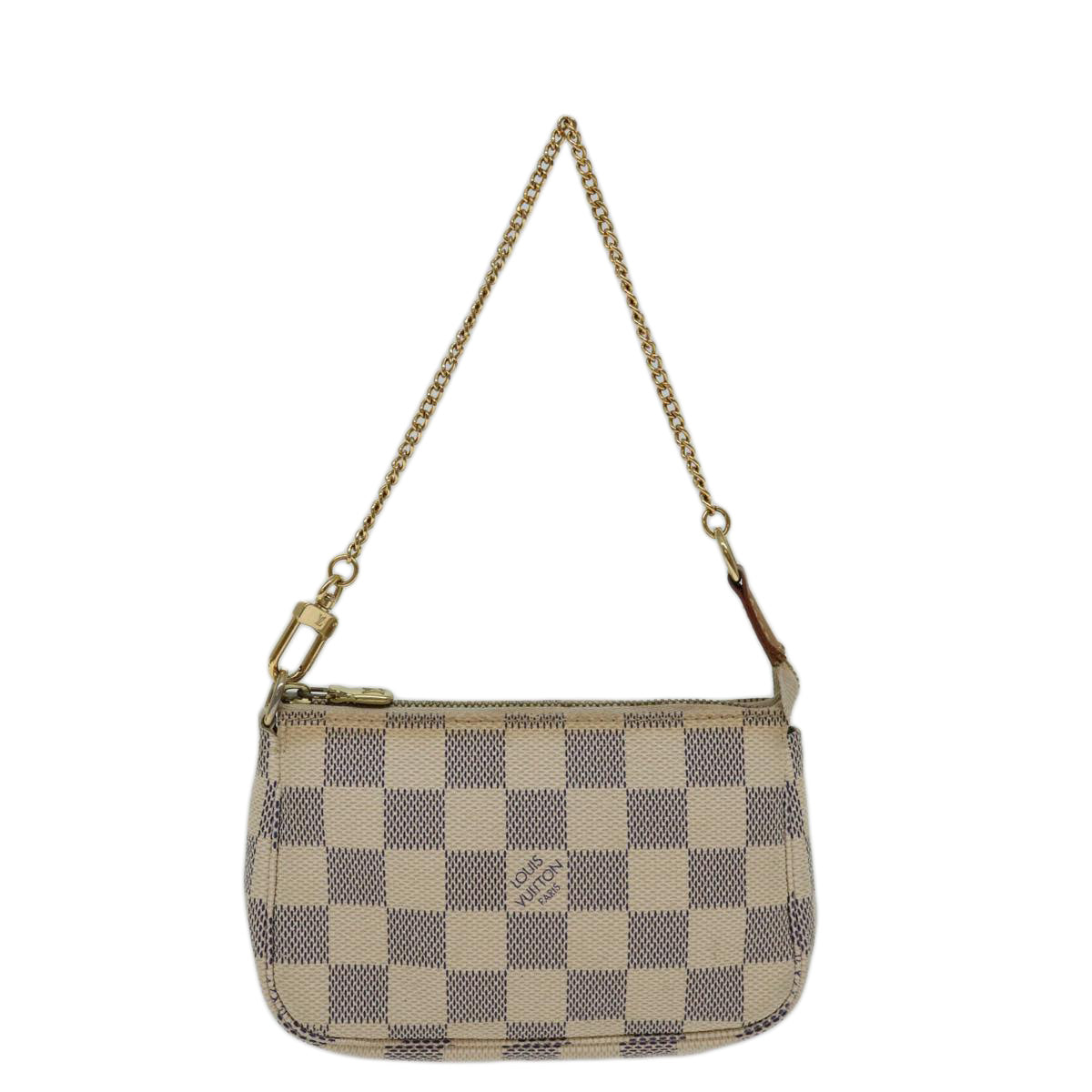 LOUIS VUITTON Damier Azur Mini Pochette Accessoires Pouch N58010 ar11611B