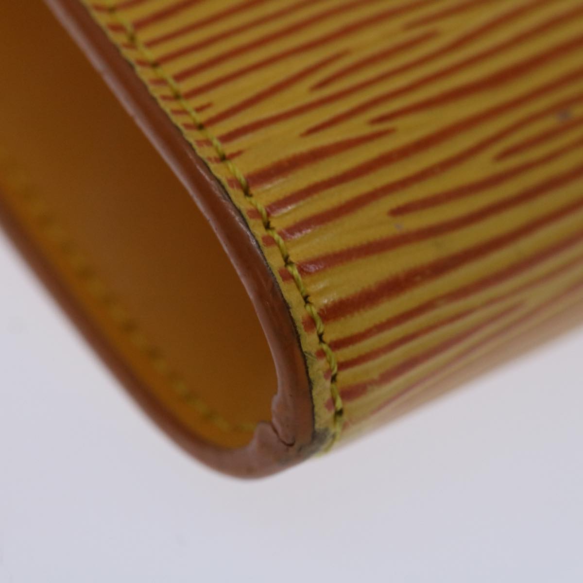 LOUIS VUITTON Epi Pochette Accessoires Pouch Yellow M52989 LV ar11612B