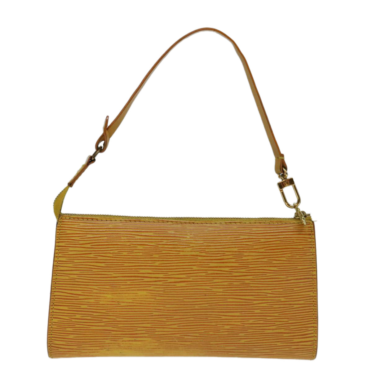 LOUIS VUITTON Epi Pochette Accessoires Pouch Yellow M52989 LV ar11612B