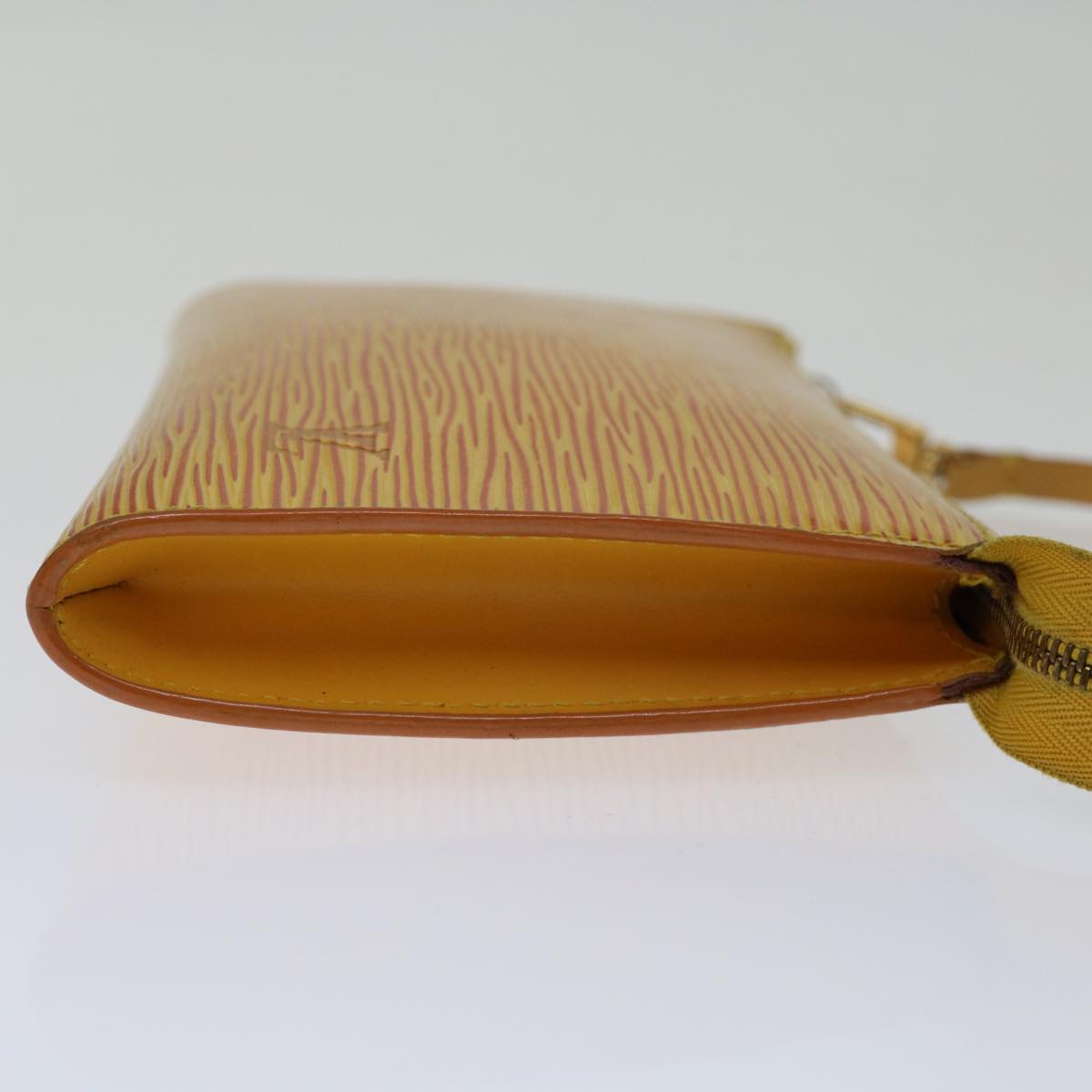 LOUIS VUITTON Epi Pochette Accessoires Pouch Yellow M52989 LV ar11612B