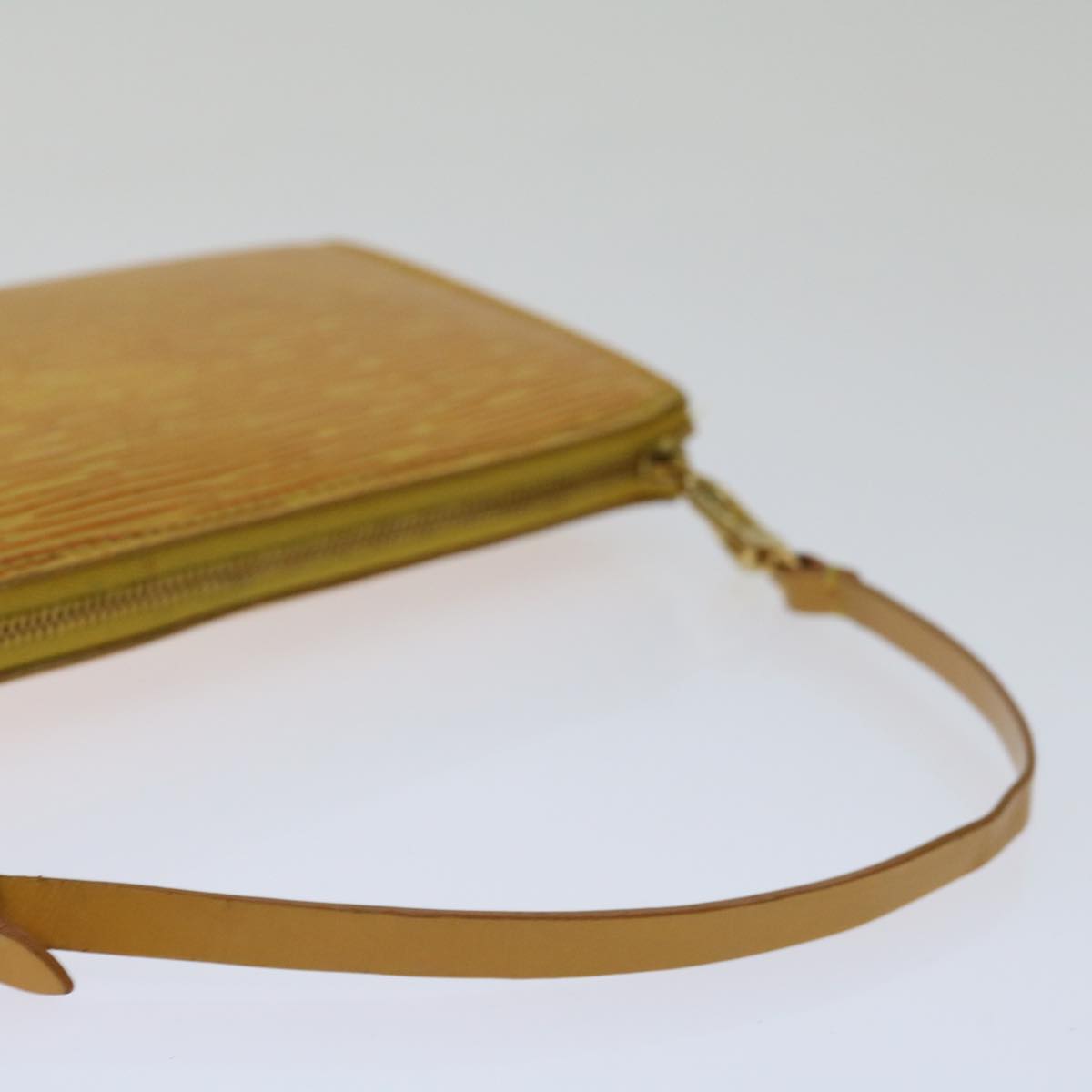 LOUIS VUITTON Epi Pochette Accessoires Pouch Yellow M52989 LV ar11612B