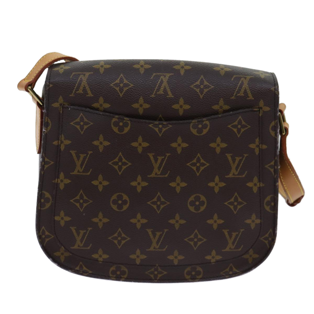 LOUIS VUITTON Monogram Saint Cloud GM Shoulder Bag M51242 LV ar11615B