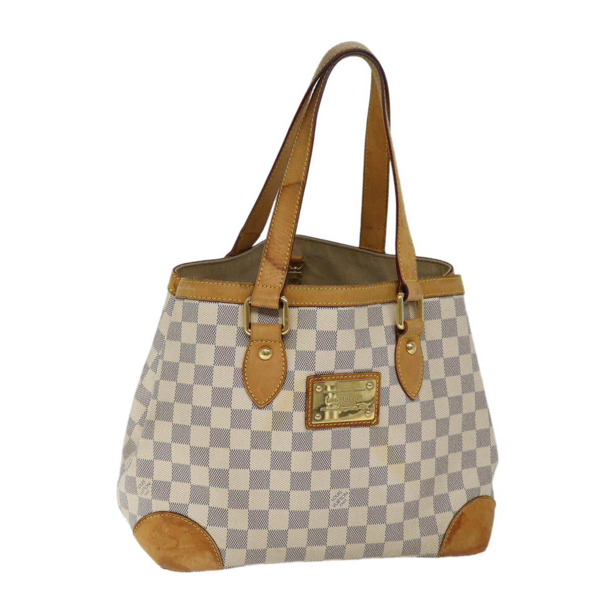 LOUIS VUITTON Damier Azur Hampstead PM Tote Bag N51207 LV ar11619B