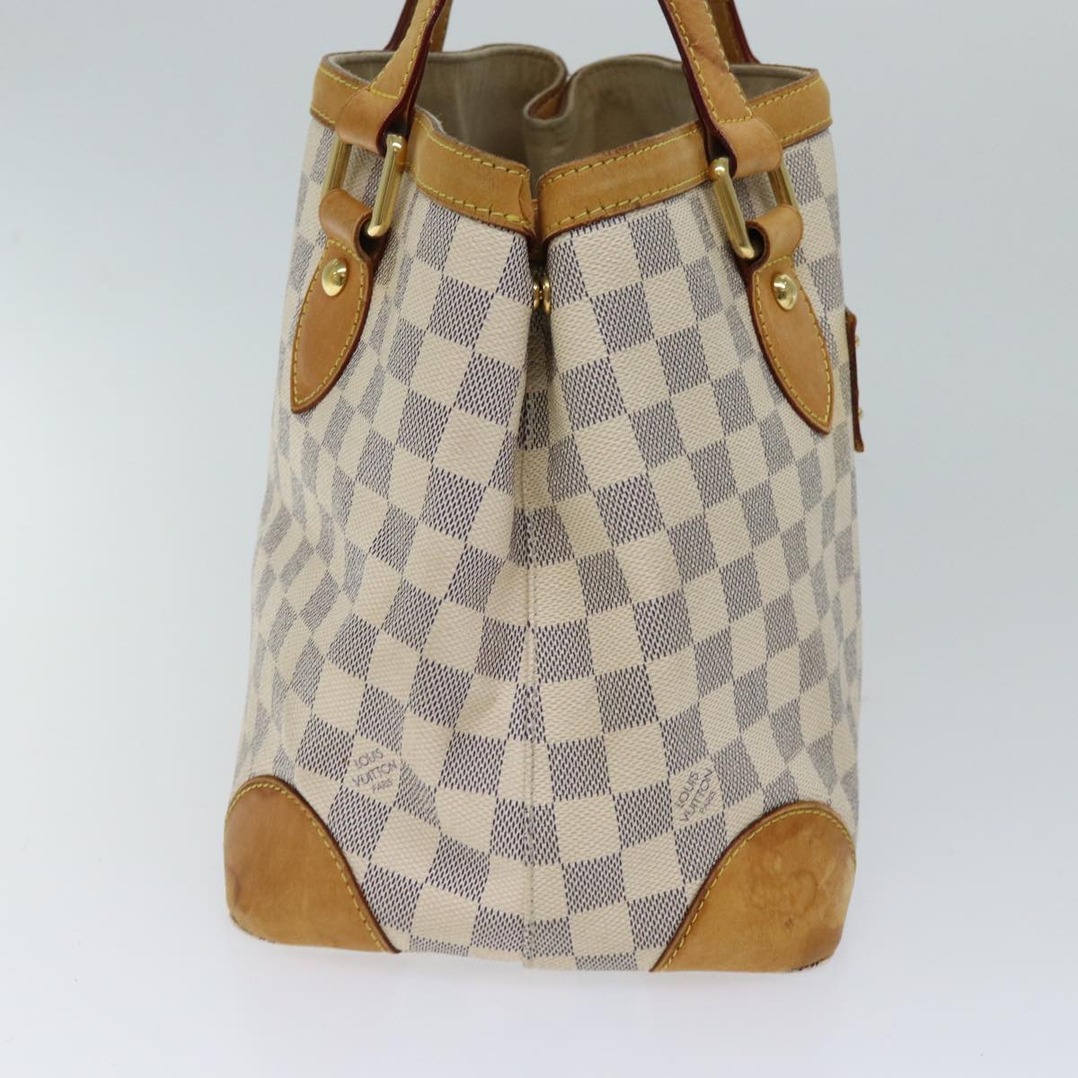 LOUIS VUITTON Damier Azur Hampstead PM Tote Bag N51207 LV ar11619B