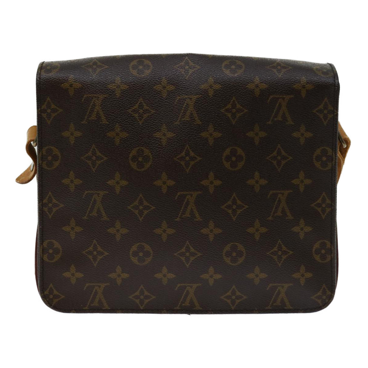 LOUIS VUITTON Monogram Cartouchiere GM Shoulder Bag M51252 LV ar11622B