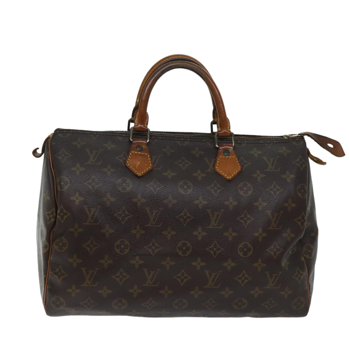 LOUIS VUITTON Monogram Speedy 35 Hand Bag M41524 LV ar11624B
