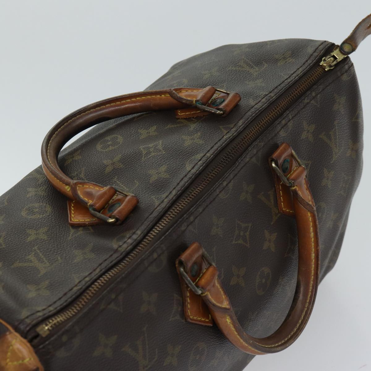 LOUIS VUITTON Monogram Speedy 35 Hand Bag M41524 LV ar11624B