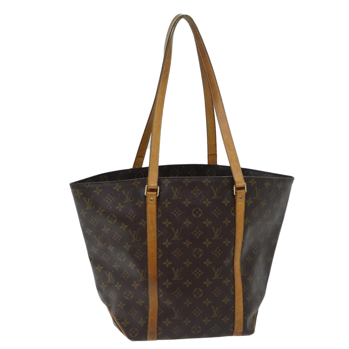 LOUIS VUITTON Monogram Sac Shopping Tote Bag M51108 LV ar11627B
