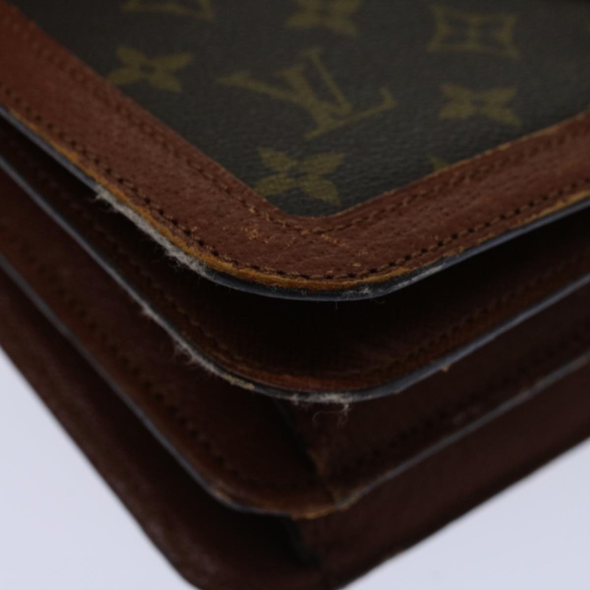 LOUIS VUITTON Monogram Ronpoan Shoulder Bag No.232 LV ar11630B