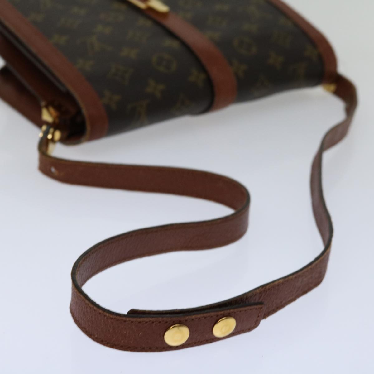 LOUIS VUITTON Monogram Ronpoan Shoulder Bag No.232 LV ar11630B