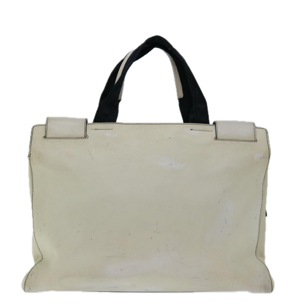 Luxury PradaHand Bag Leather White ar11644B