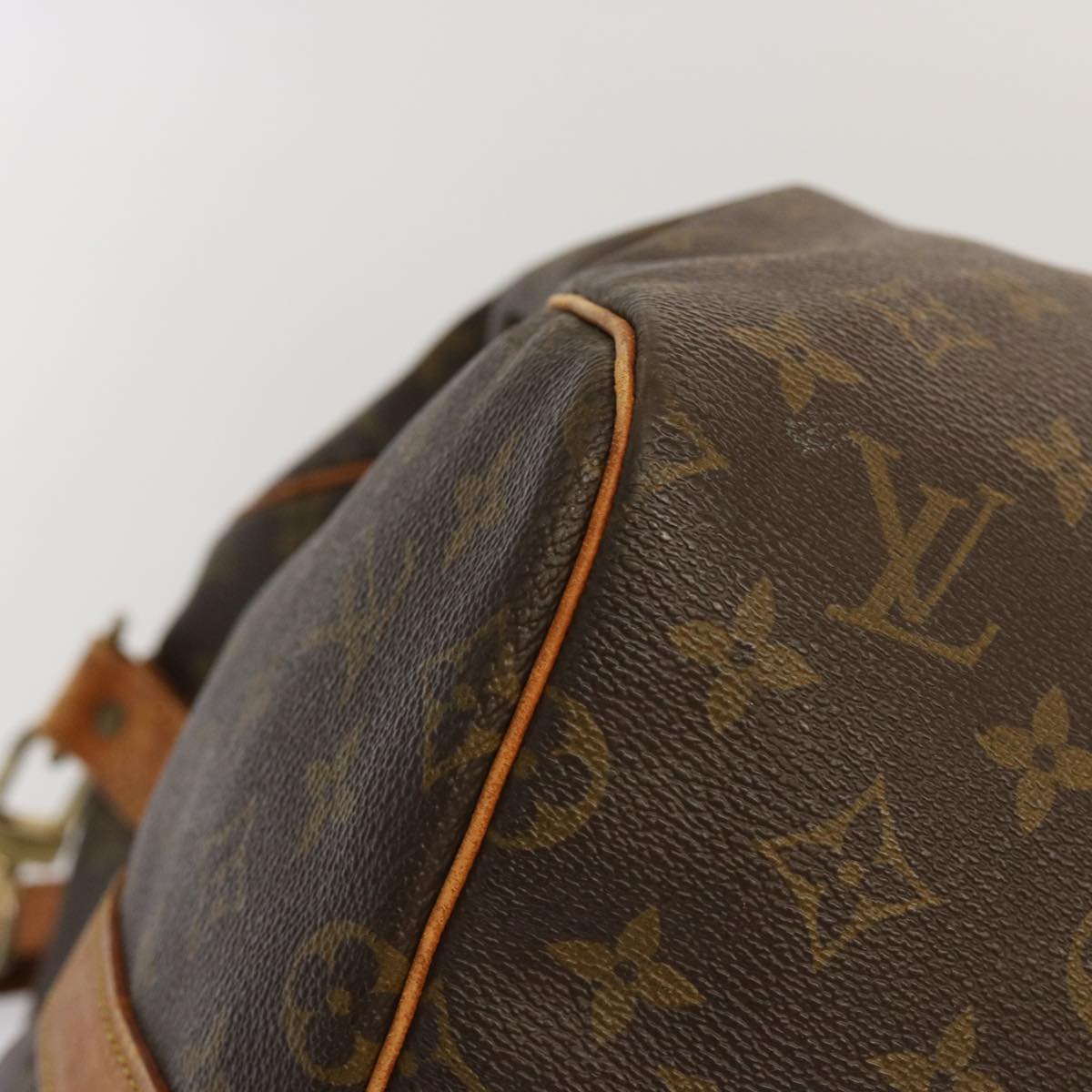 LOUIS VUITTON Monogram Keepall Bandouliere 55 Boston Bag M41414 LV ar11654B