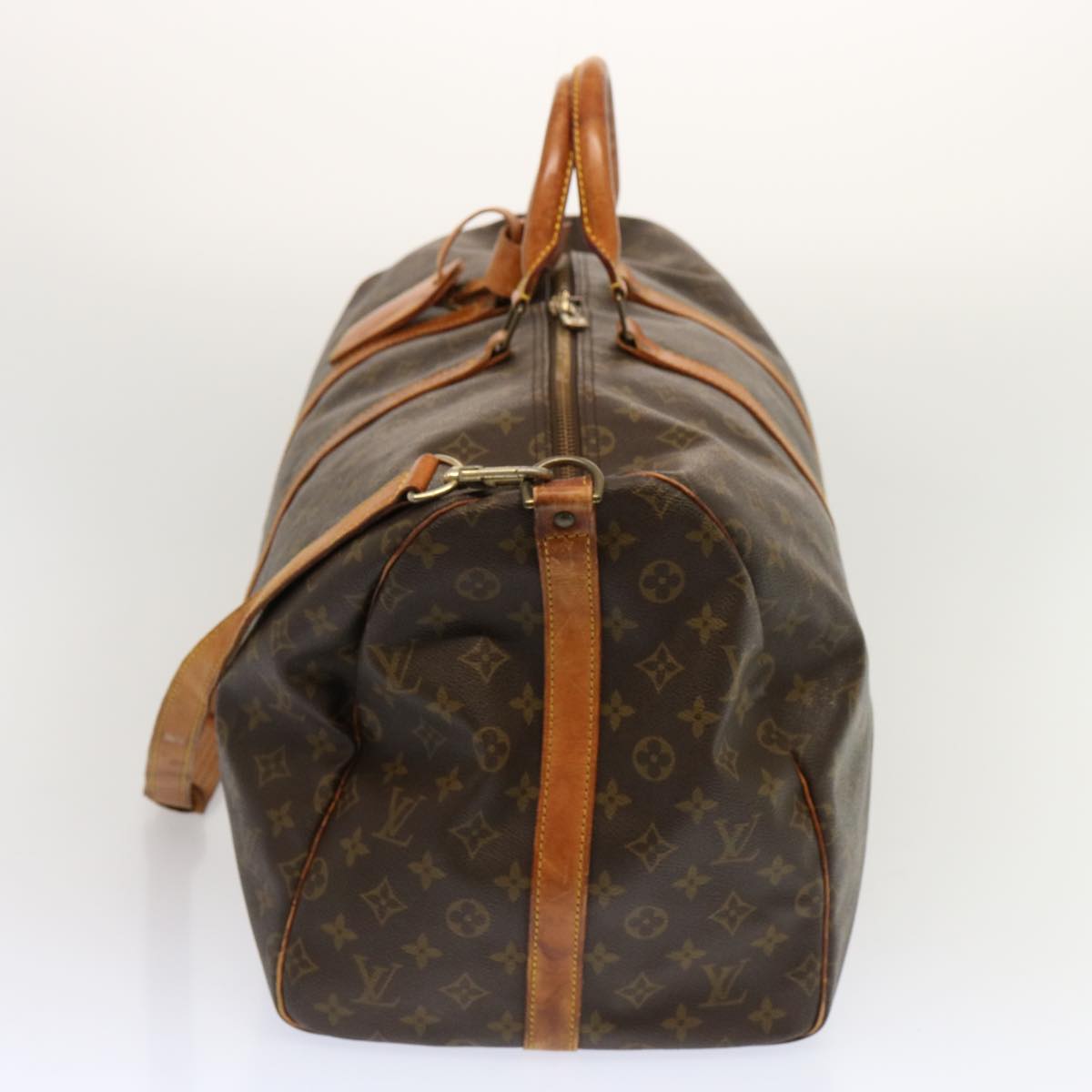 LOUIS VUITTON Monogram Keepall Bandouliere 55 Boston Bag M41414 LV ar11654B