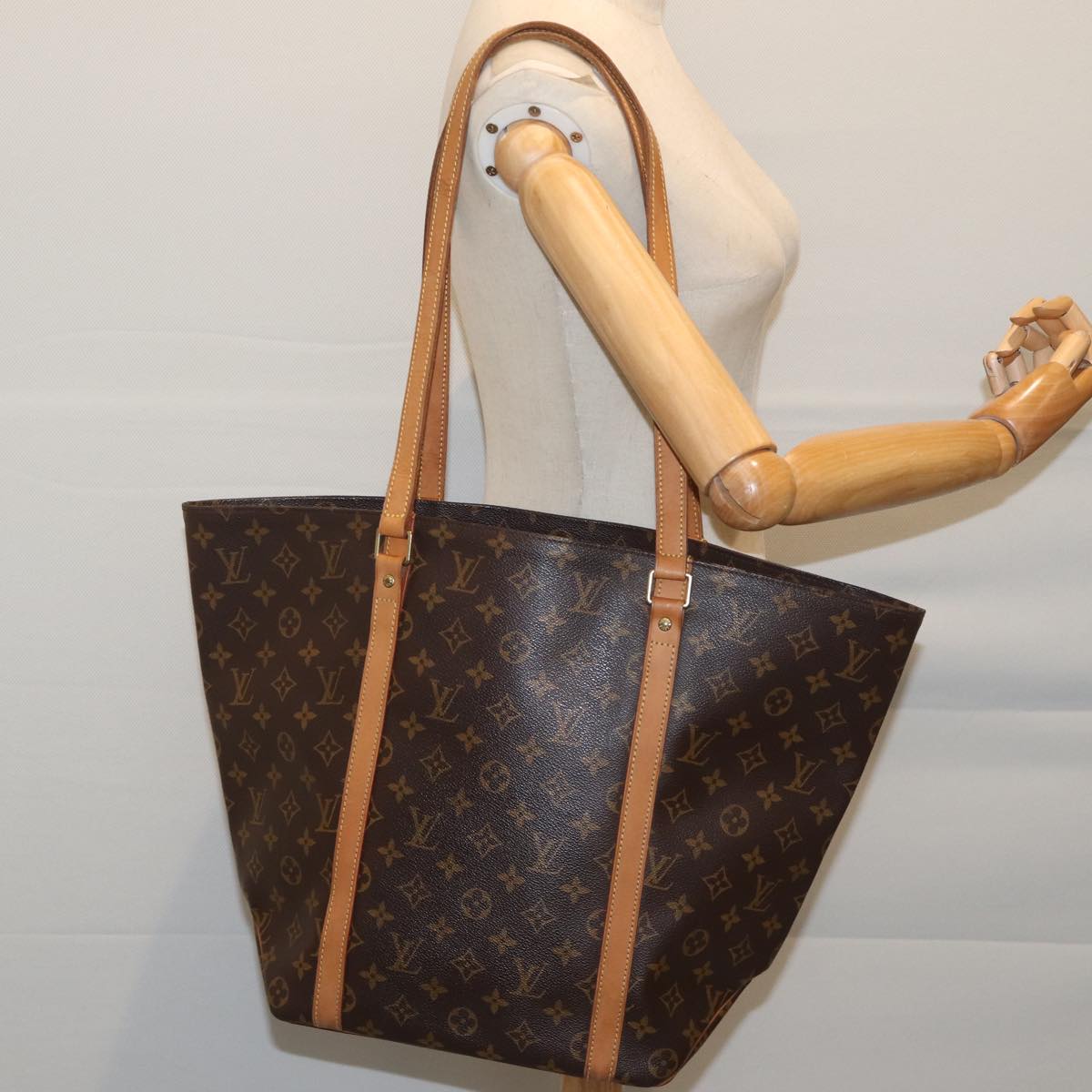 LOUIS VUITTON Monogram Sac Shopping Tote Bag M51108 LV ar11656B