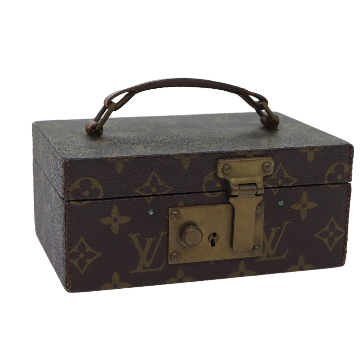 LOUIS VUITTON Monogram Boite A Tour Jewelry Box M47236 LV ar11657B