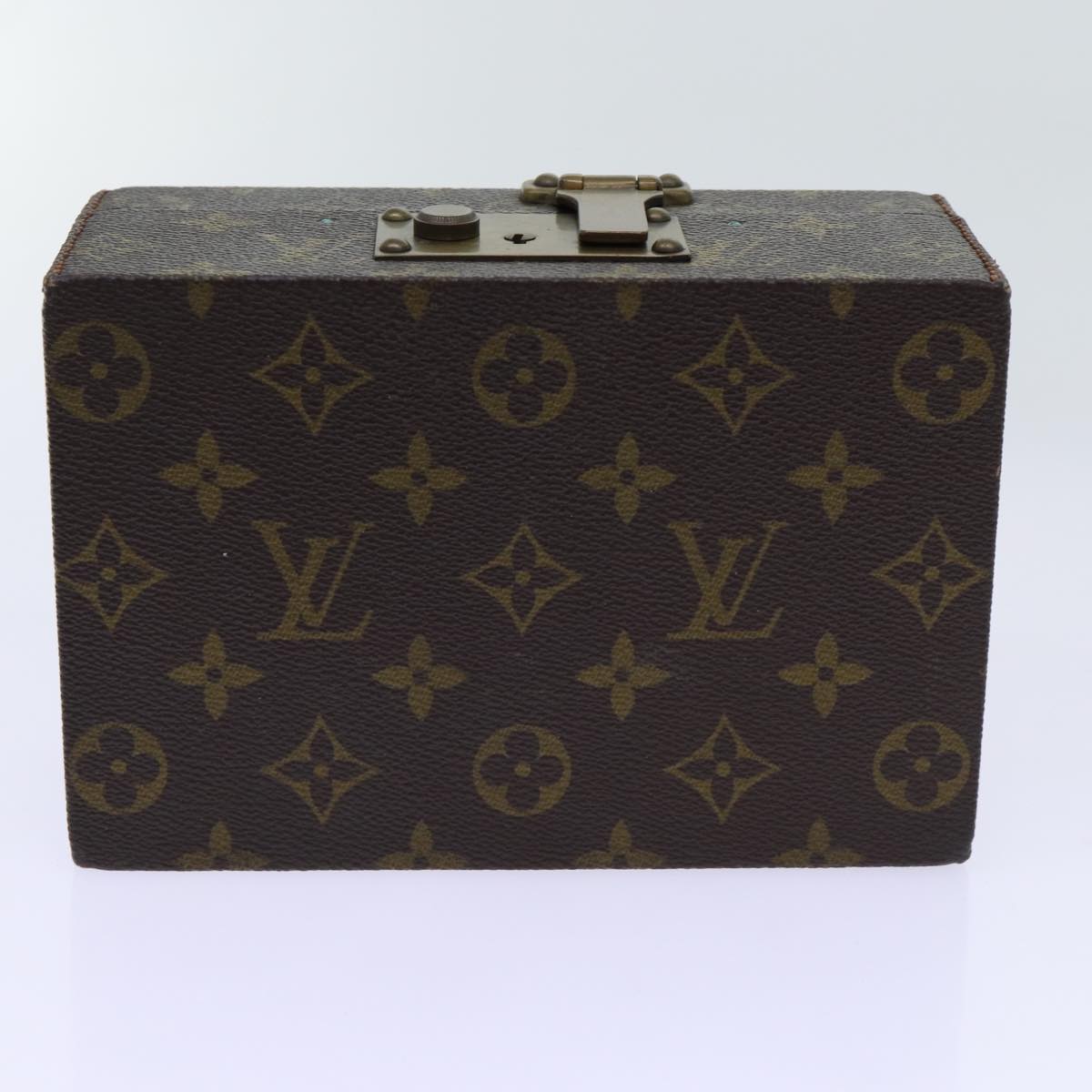 LOUIS VUITTON Monogram Boite A Tour Jewelry Box M47236 LV ar11657B