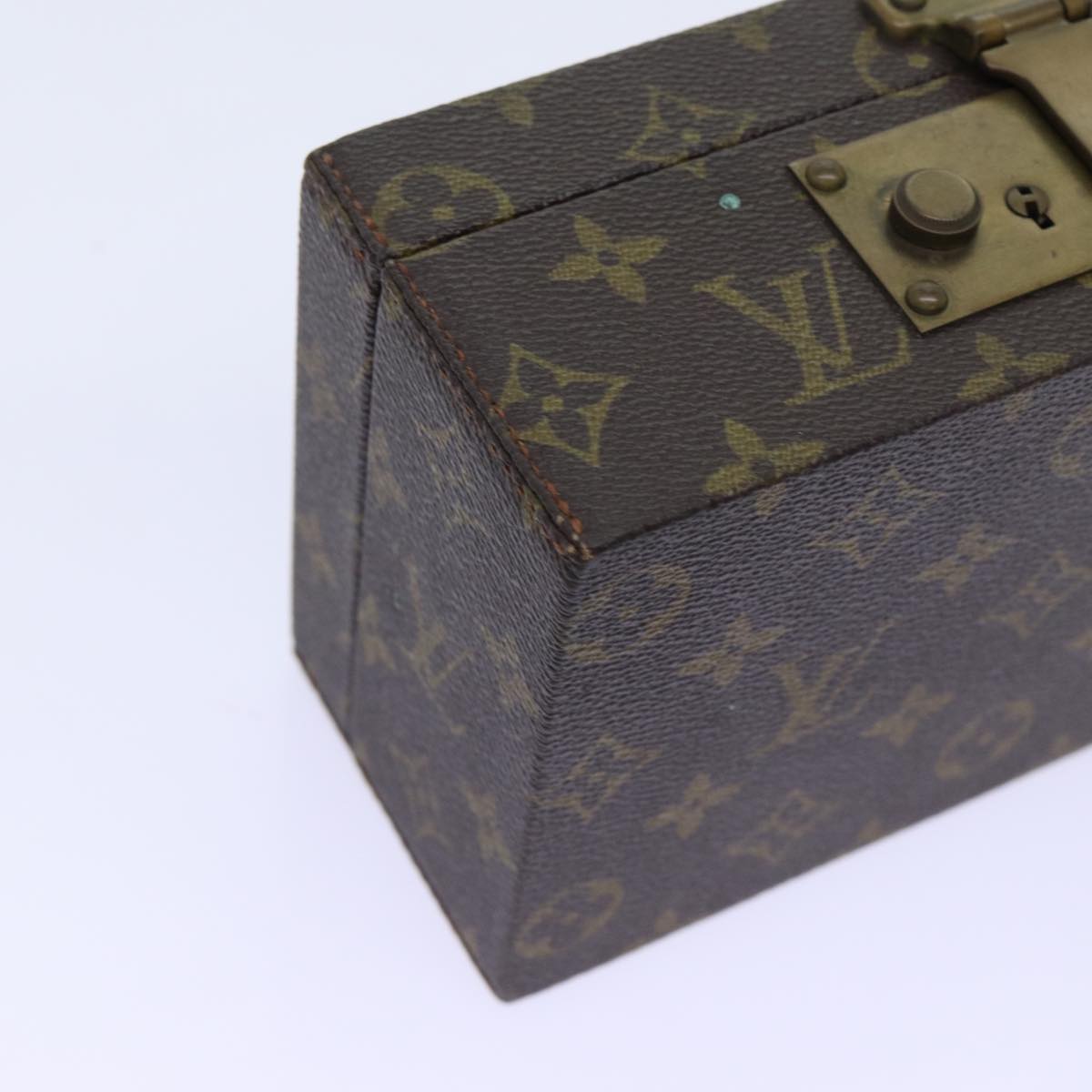 LOUIS VUITTON Monogram Boite A Tour Jewelry Box M47236 LV ar11657B