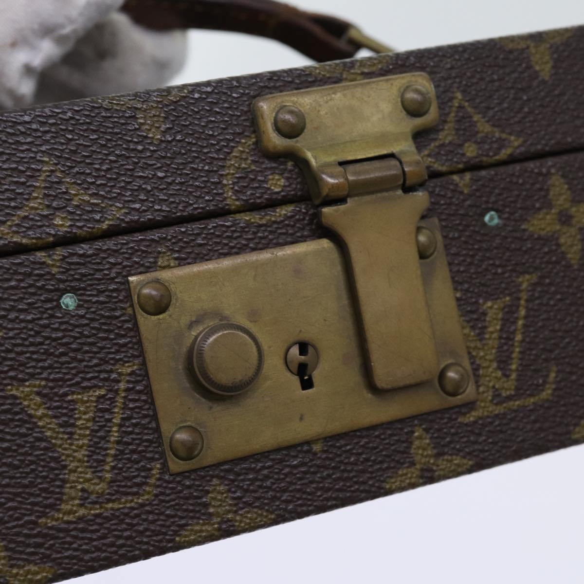LOUIS VUITTON Monogram Boite A Tour Jewelry Box M47236 LV ar11657B